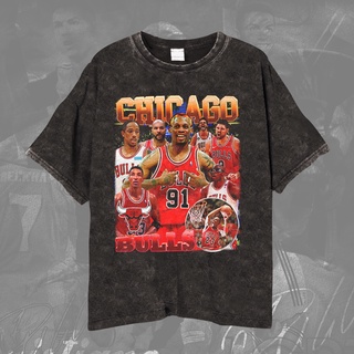 เสื้อยืดบาสเก็ตบอล ลาย Nba Chicago Bulls TEAM สําหรับผู้ชาย และผู้หญิงS-5XL