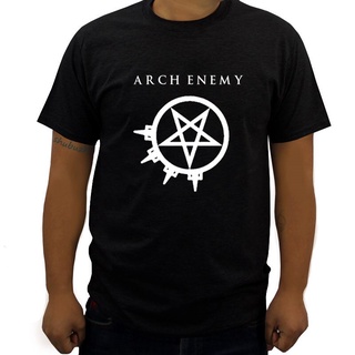 เสื้อยืดผ้าฝ้าย พิมพ์ลายโลโก้ ARCH ENEMY Death METAL Pure F METAL แฟชั่นฤดูร้อน สําหรับผู้ชายS-5XL