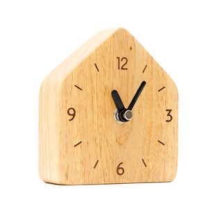 ภาพหน้าปกสินค้าThe Wood\'s Tale นาฬิกาตั้งโต๊ะ นาฬิกาไม้ เดินเงียบ HOUSE TABLE CLOCK จากไม้แท้ธรรมชาติ ที่เกี่ยวข้อง