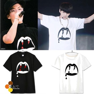 เสื้อยืดแขนสั้น ทรงหลวม พิมพ์ลาย Winner Song Minho BTS BTS Tian Jungkook สไตล์สตรีท สําหรับผู้ชาย และผู้หญิงS-5XL