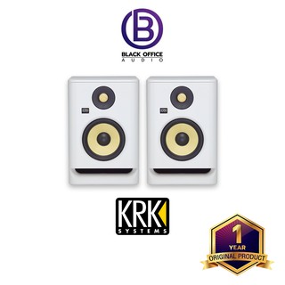 KRK ROKIT 5 G4 White Noise ลำโพงทำเพลง / ลำโพงมอนิเตอร์ / มิกซ์เพลง / Monitor Speaker (BlackOfficeAudio)