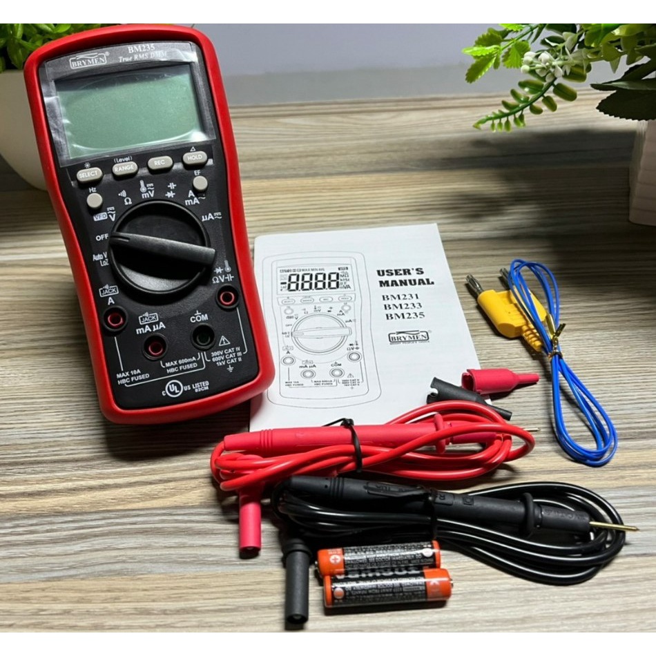 มัลติมิเตอร์-brymen-bm877-insulation-multimeters