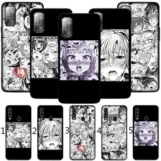 เคสซิลิโคนนิ่ม ลายการ์ตูนอนิเมะ Ahegao 14HE สําหรับ Samsung Galaxy A02s A03S A13 A33 A53 A73 Plus Lite