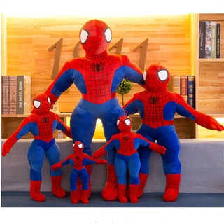 ✹✴&lt; Available &gt; Big Size 70CM 90CM The Avengers Spiderman Plush Toy Doll Sipder Man Soft Stuffed Toys Children Gifts