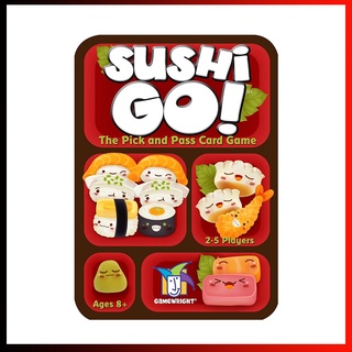 ภาพหน้าปกสินค้า【Ready Stock】Sushi GO Party Game Sushi Go Card Game เกมการ์ดเกมของเล่นสำหรับครอบครัว ที่เกี่ยวข้อง