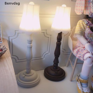 Benvdsg&gt; โคมไฟ LED เฟอร์นิเจอร์จิ๋ว สําหรับตกแต่งบ้านตุ๊กตา 1:12