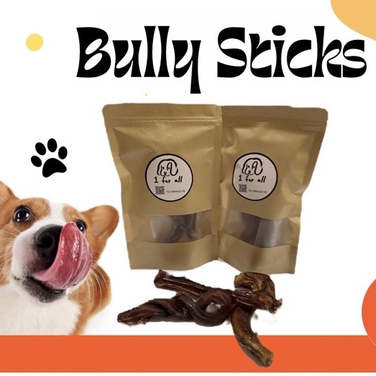 bully-sticks-ตัวเดียวอันเดียว-ขนมแทะฟัน-ขนมขัดฟัน