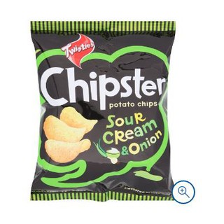 Twisties Chipster มันฝรั่งรสซาวครีมและหัวหอม 60 กรัม