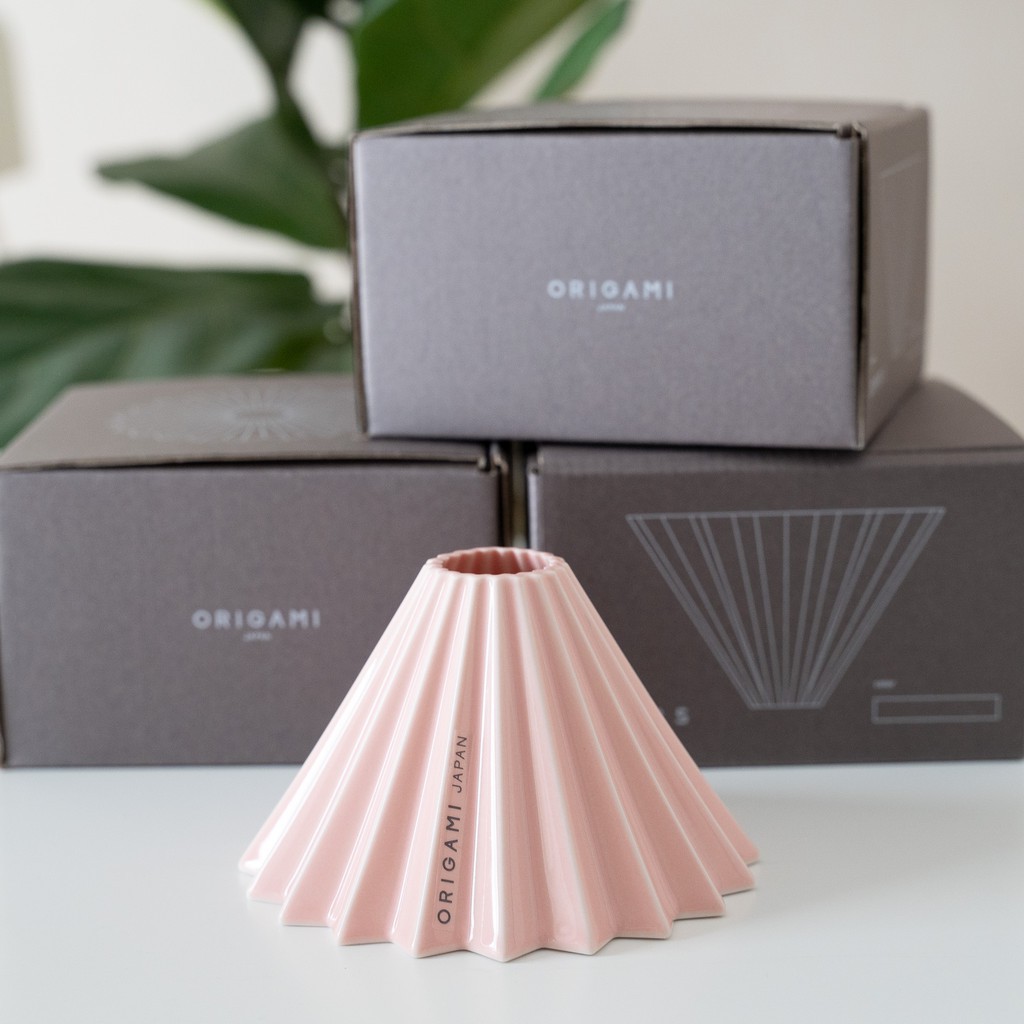 ORIGAMI Dripper พร้อมกล่อง ไม่รวมฐาน โอริกามิ ดริปเปอร์ ดริปกาแฟ [แท้ ...