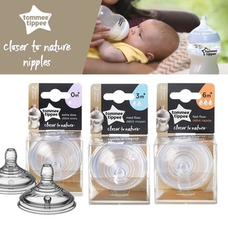 ʕ￫ᴥ￩ʔ จุกนม Tommee Tippee เบอร์ 1 (0m+) ,2 (3m+) , 3 (6m+)