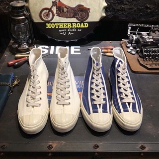 ภาพขนาดย่อของภาพหน้าปกสินค้าSparks Shoes รองเท้าผ้าใบ Okayama ผู้ชายและผู้หญิง Unisex สีขาว จากร้าน sparks.shoes บน Shopee