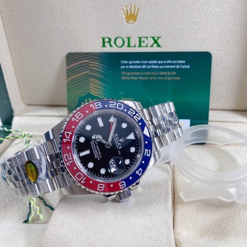 rolex-gmt-master-ii-โรงงาน-noob-factory-กระจกแซฟไฟร์แท้100