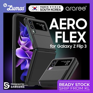 Araree Samsung Galaxy Z Flip 3 Aero Flex เคสโทรศัพท์ ไม่รวมโทรศัพท์