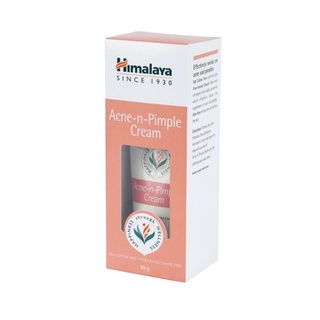 Himalaya Acne-n-Pimple Cream  30g 💥ของแท้ 100%🔥exp2025💥ครีมแต้มสิว ช่วยลดการอักเสบ ช่วยสมานแผลพร้อมฆ่าเชื้อแบคทีเรีย