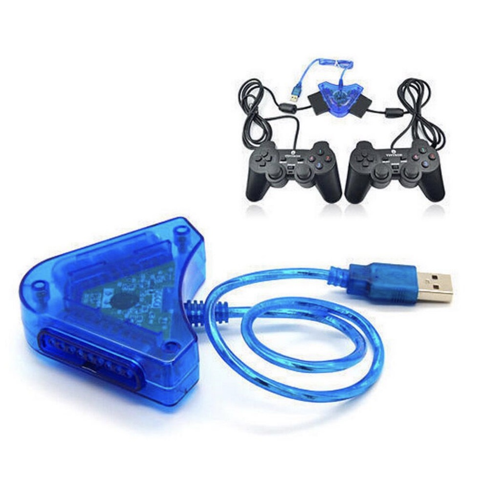 ส่งเร็ว-ตัวแปลงจอยเพลย์-joy-play2-to-usb-converter-adapter-playstation-joystick-to-usb-interface-adapter-joy-ps2-dm