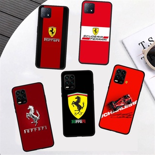 เคสโทรศัพท์มือถือ ลายโลโก้ Ferrari สําหรับ Xiaomi Redmi Note 9 Pro Max 9T 9C 9S Prime NFC IJ58