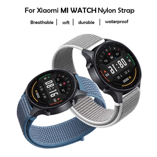 ภาพหน้าปกสินค้าNylon Strap For Xiaomi Mibro Air / Mibro Color Sport loop สายนาฬิกา For Xiaomi Mi Watch นาฬิกาอัฉริยะสาย Replacement าข้อมือ สาย ที่เกี่ยวข้อง