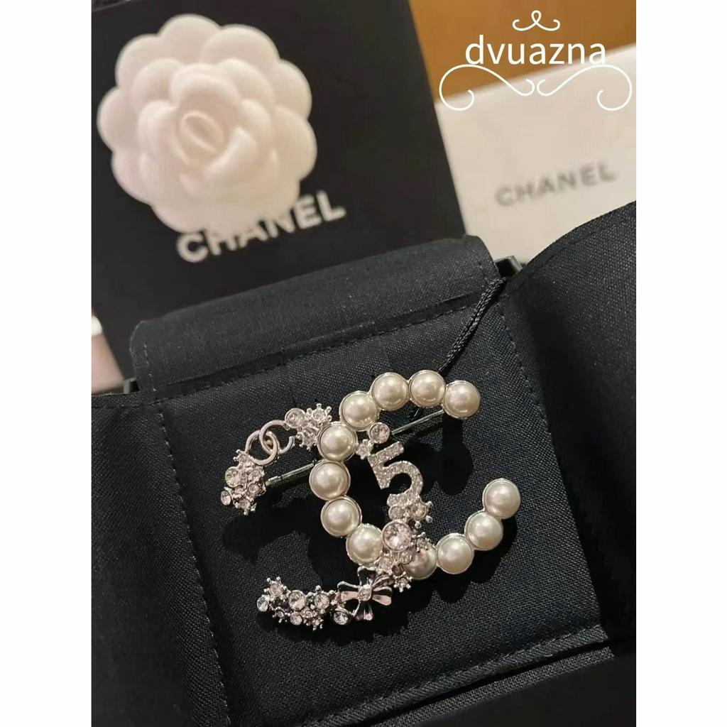 เข็มกลัด-chanel-classic-double-c-ของแท้