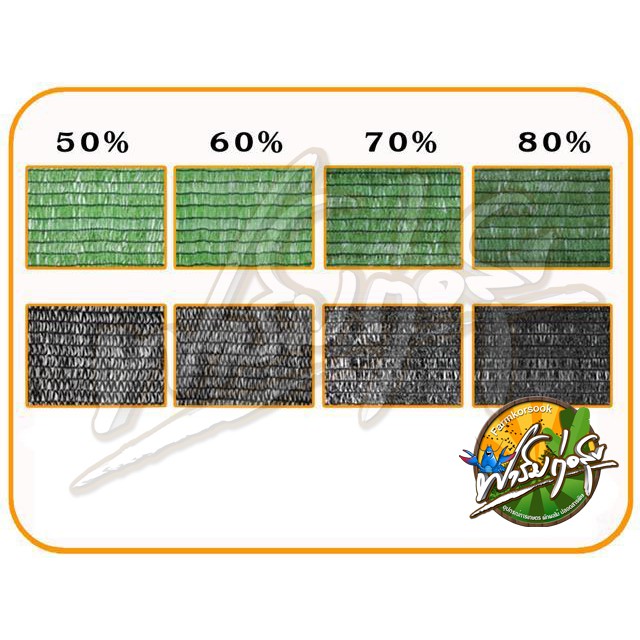 สแลนกรองแสง-ทอ3เข็ม-หนามาก-ขนาด-2x20-เมตร-สีดำและสีเขียว-เกรดa-มีรับประกันคุณภาพ-ทอแน่น-มาตรฐานส่งออก