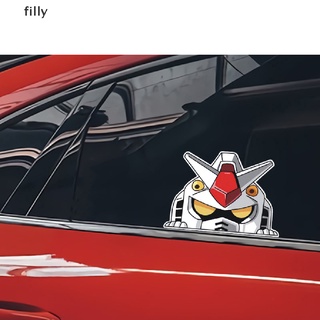 [FILLY] Funny GUNDAM RX-78 Peeking Anime Car Sticker Vinyl PVC Decal DFG
