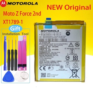 แบตเตอรี่ Motorola Moto Z2 Force XT1789-01 XT1789-03 XT17 HD40 พร้อมชุดถอด+แผ่นกาว รับประกัน 3 เดือน