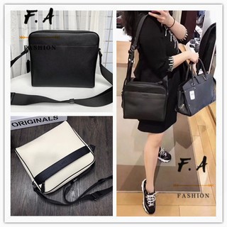 F.A (ของแท้ 100%)  COACH 24876 Cowhide / กระเป๋าสะพายผู้ชาย / กระเป๋าเอกสาร / แฟชั่นสบาย ๆ กระเป๋าสะพายข้างผู้ชาย