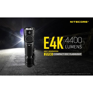 Nitecore E4K ไฟฉายแรงสูง