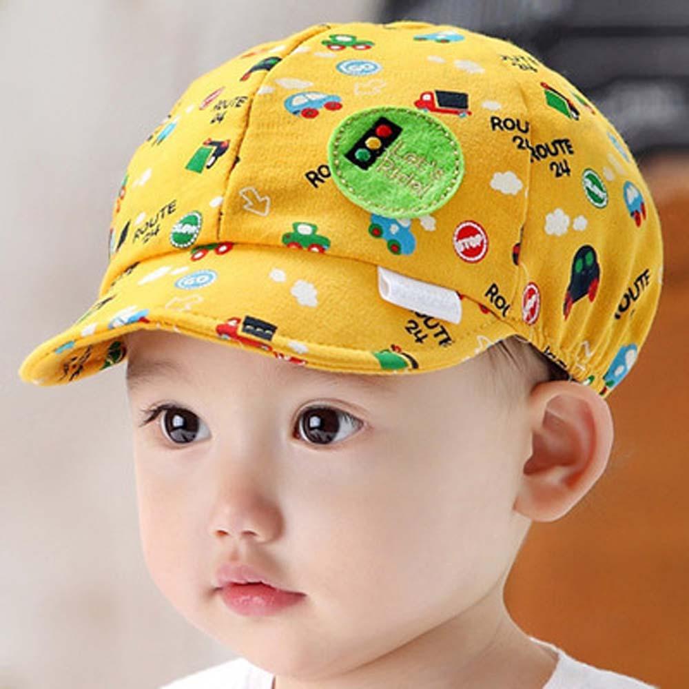daron-หมวกเด็กทารกแรกเกิด-เด็กวัยหัดเดิน-เด็กผู้ชาย-รถน้อย-หมวกลําลอง