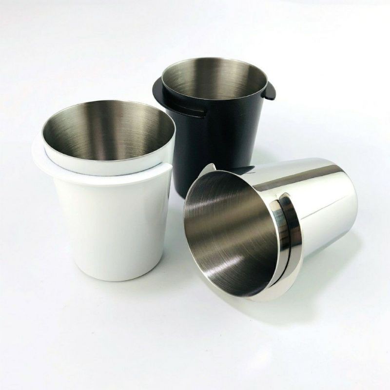 ถ้วยโดส-stainless-dose-cup-กระบอกโดส-อุปกรณ์รับกาแฟจากเครื่องบด