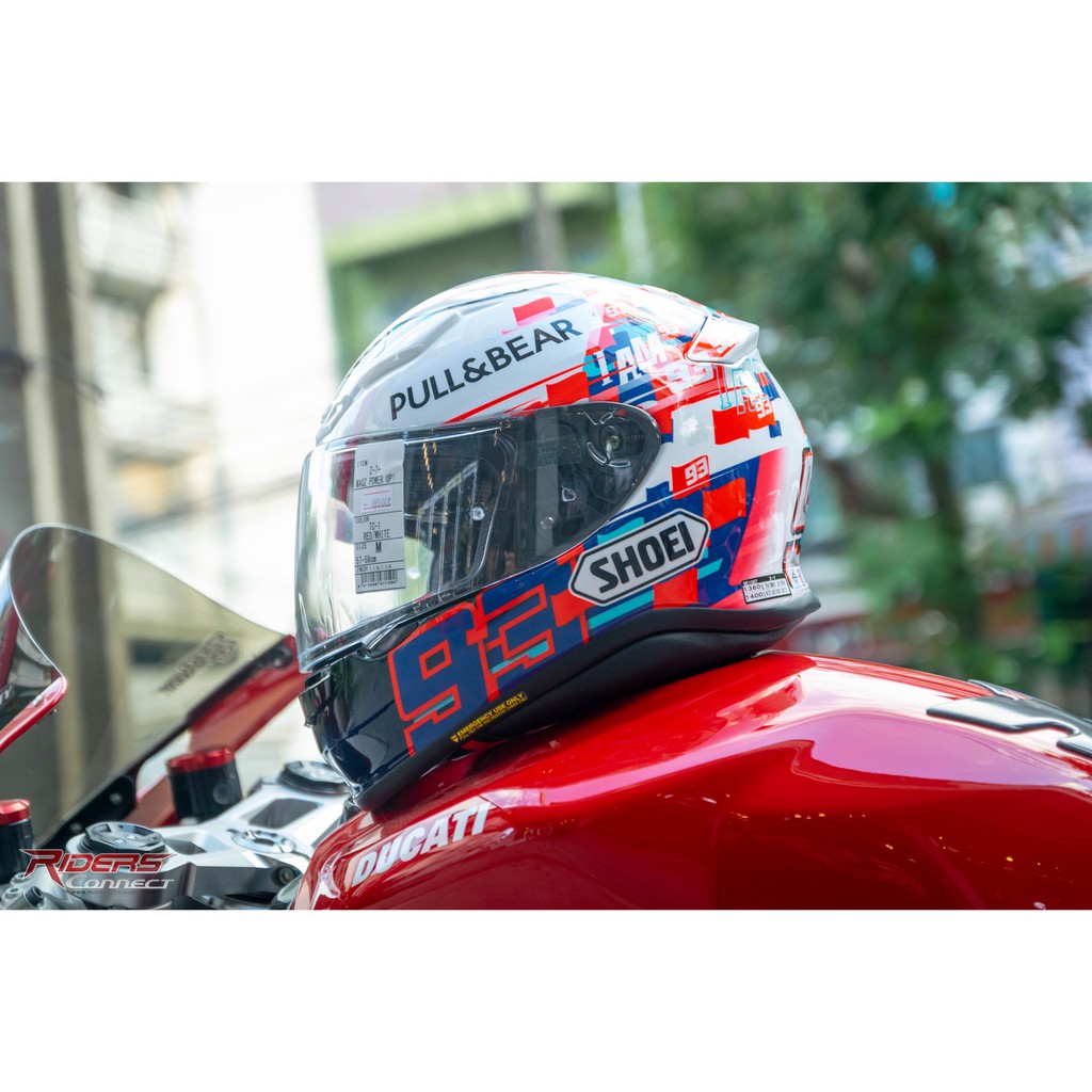 หมวกกันน็อค SHOEI Z7 INDY MARQUEZ POWER UP | Shopee Thailand