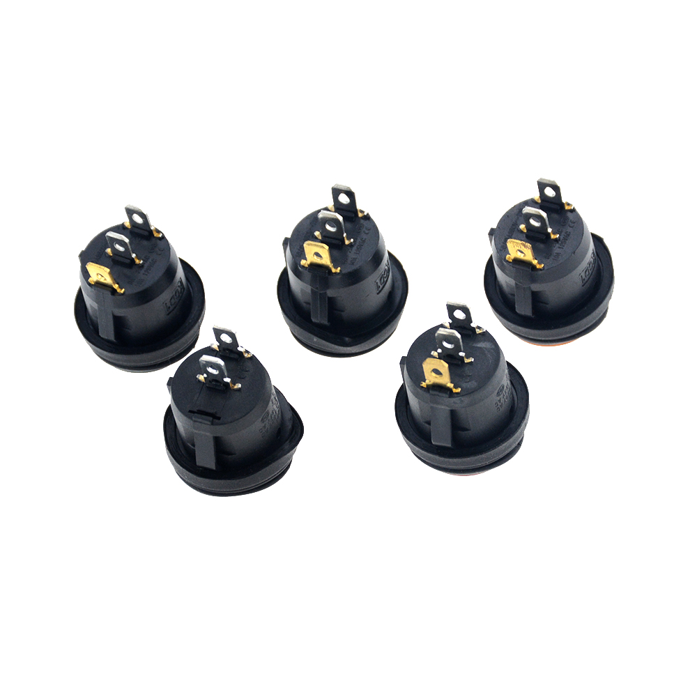 สวิตช์โยกเปิด-ปิด-spst-ไฟ-led-กันน้ํา-ทรงกลม-6a-250v-kcd1-2p-3pin-pa66-สําหรับรถยนต์-1-ชิ้น