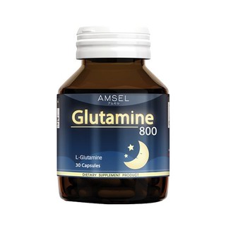 ภาพหน้าปกสินค้าAMSEL GLUTAMIN  800 mg (30 แคปซูล) ซ่อมแซม และฟื้นฟูร่างกาย หลับสบาย ที่เกี่ยวข้อง