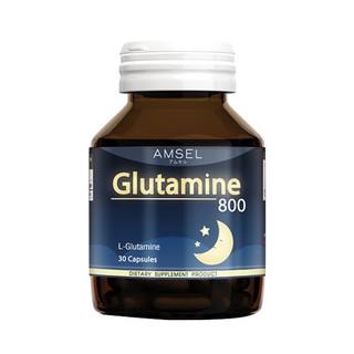 ภาพหน้าปกสินค้าAMSEL GLUTAMIN  800 mg (30 แคปซูล) ซ่อมแซม และฟื้นฟูร่างกาย หลับสบาย ซึ่งคุณอาจชอบสินค้านี้