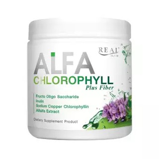 ภาพขนาดย่อของภาพหน้าปกสินค้าReal Elixir Alfa Chlorophyll Plus 100กรัม x 1กระปุก เรียล อิลิคเซอร์ ( อัลฟ่า คลอโรฟิลล์ ) จากร้าน nongrx บน Shopee ภาพที่ 1