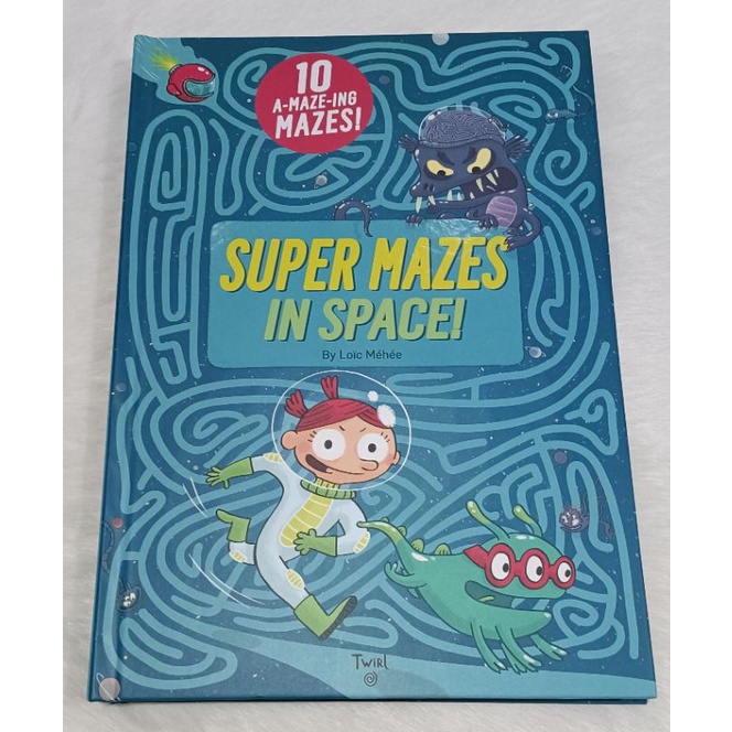 หนังสือเกมส์ กิจกรรม Super Mazes in Space! | Shopee Thailand