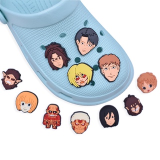 กระดุมติดรองเท้า Crocs Jibbitz ลายการ์ตูนอนิเมะ DIY