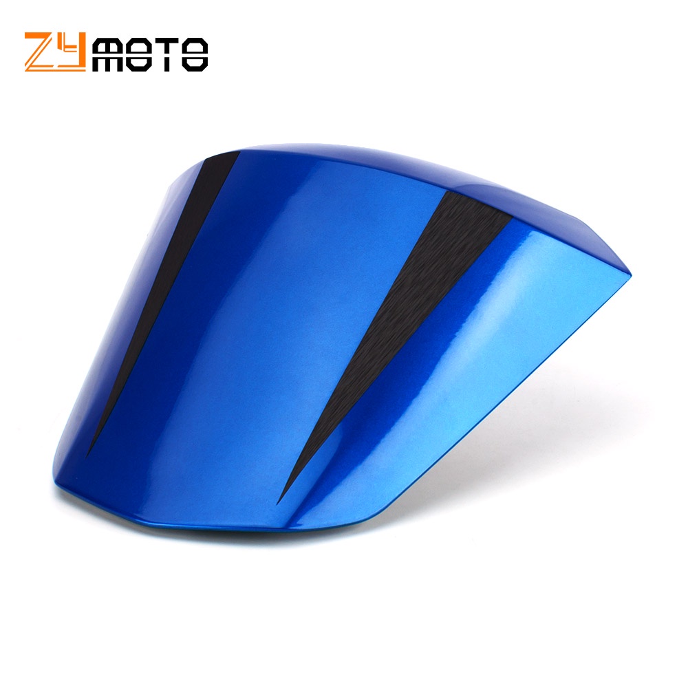 Motorcycle GSX-S1000 Single Seat Covers 21-23, Rear Passenger Seat Cowls Hump Fairing Tail Section Replacement Accessories Parts For GSX-S GSXS 1000 GSXS1000 2021 2022 2023 (Blue - View #8