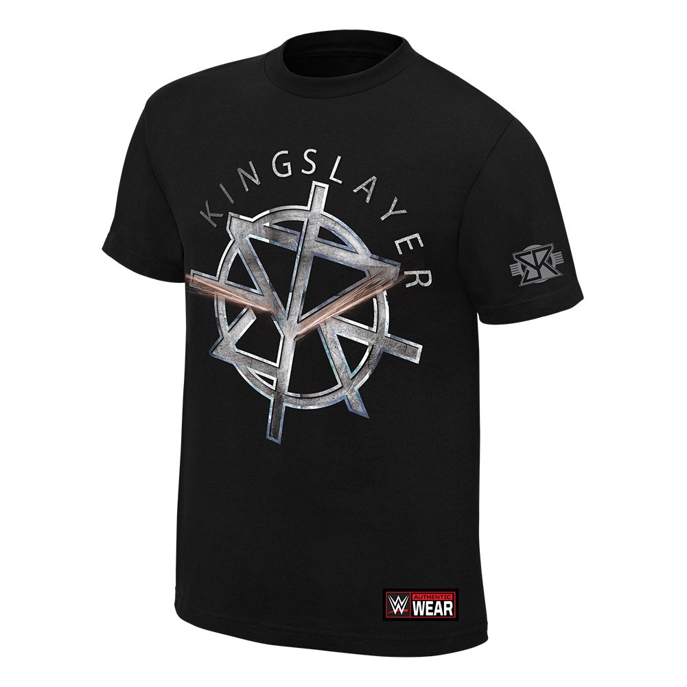 เสื้อยืดผ้าฝ้ายพิมพ์ลายขายดี-pre-seth-rollins-the-kingslayer-t-shirt