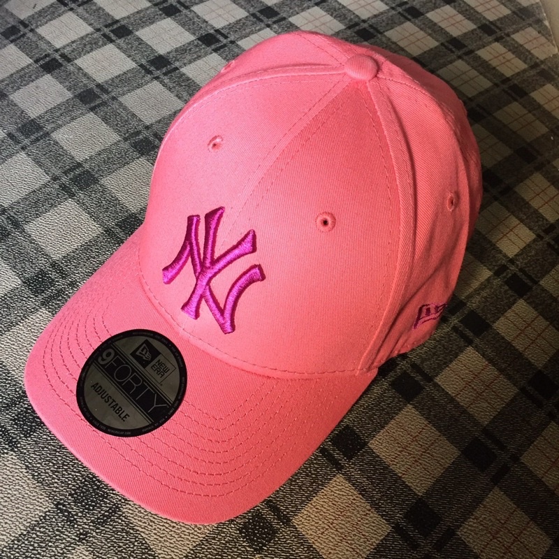 พร้อมส่ง-new-era-9forty-pink-cap
