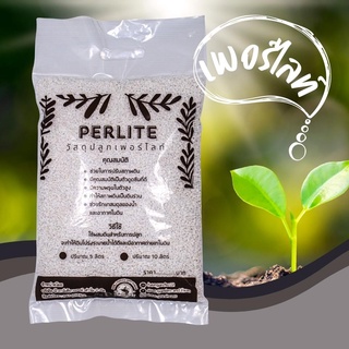 Perlite (เพอร์ไลท์) บรรจุ 5 ลิตร วัสดุปลูก