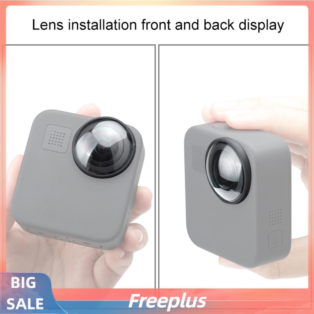 ภาพสินค้า( Freeplus ) ฝาครอบเลนส์ป้องกันรอยขีดข่วน 2 ชิ้นสําหรับ Gopro Max Action Camera จากร้าน freeplus.th บน Shopee ภาพที่ 8