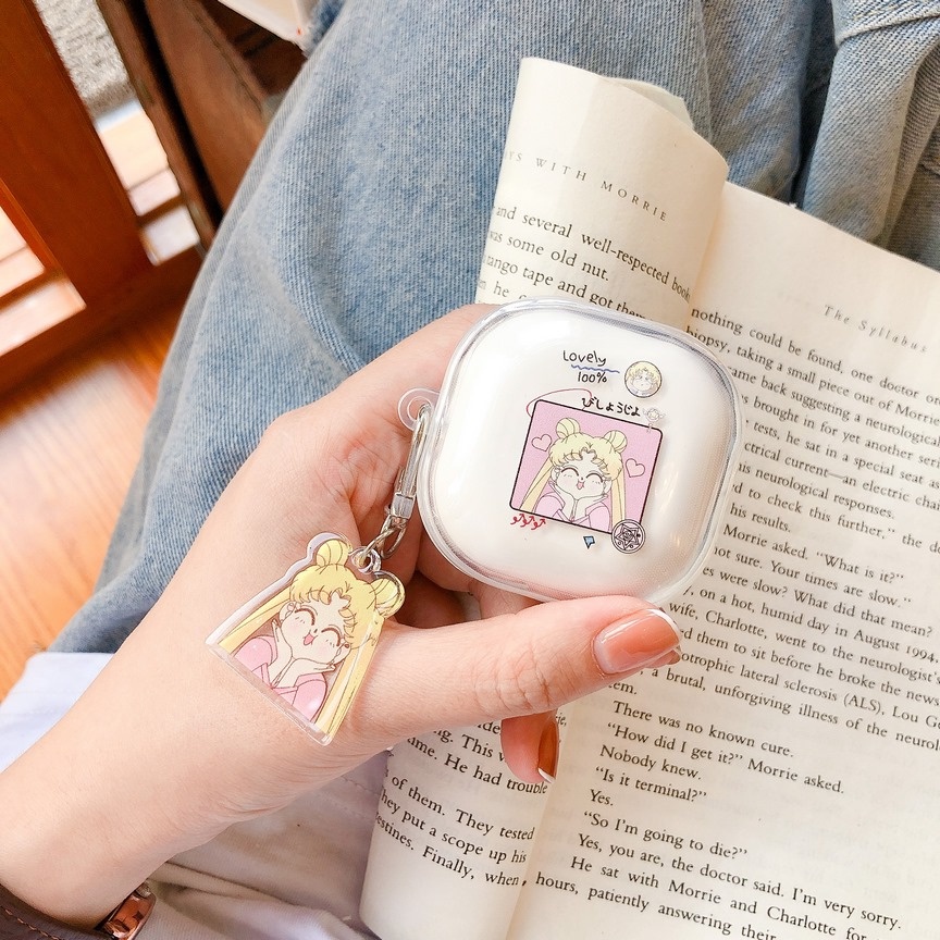 พร้อมส่ง-เคสหูฟังนิ่ม-แบบใส-ลายนักบินอวกาศ-สําหรับ-samsung-galaxy-buds-2