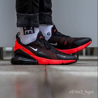 พร้อมส่ง️Nike Air Max 270 Black Red List รองเท้าสีขาว