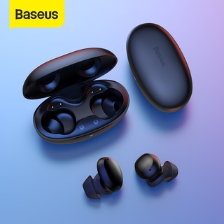 ภาพหน้าปกสินค้าBaseus W11 TWS Bluetooth Earphones Bluetooth 5.0 Wireless Headphones Waterproof, Support wireless charging, Fast charging ที่เกี่ยวข้อง
