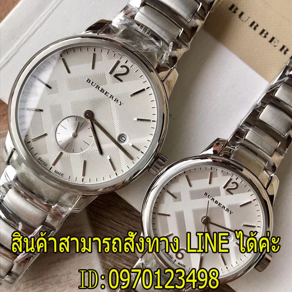 Mens Burberry The Classic Watch BU10004 BU10108 B Shopee Thailand