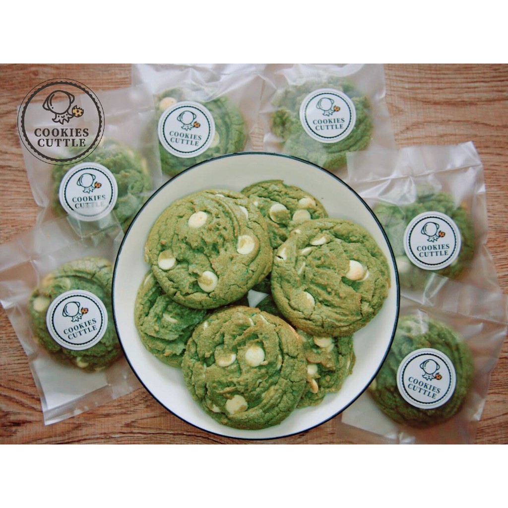 โฮมเมด-คุกกี้ช็อกโกแลตชิพชาเขียวมัทฉะ-homemade-chocolate-chip-matcha-green-tea-cookies-cookies-cuttle