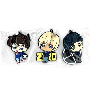 [ Detective Conan / ยอดนักสืบจิ๋วโคนัน ] Big Strap - พวงกุญแจ สแตรปยาง ขนาดบิ๊ก : โคนัน อามุโร่ อากาอิ