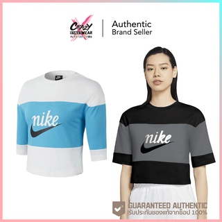 🔥6.6 ทักแชทรับโค้ด 🔥เสื้อ NIKE SPORTSWEAR VARSITY WOMEN (CK1302-487/CK1302-084) สินค้าลิขสิทธิ์แท้ NIKE