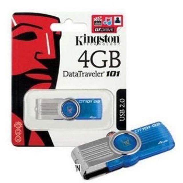 kingston-usb-flash-drive-2gb-4gb-8gb-16gb-32gb-64gb-128gb-รุ่น-dt101-แฟลชไดร์ฟ-แฟลชไดร์