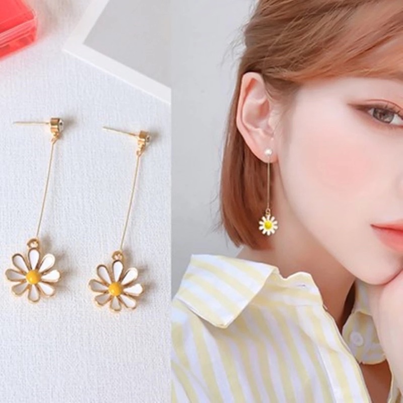 ต่างหู-sweet-little-daisy-stud-earrings